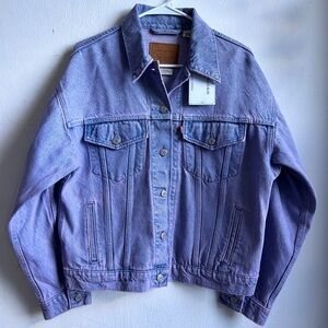 Levi's Women's Purple Denim Jacket